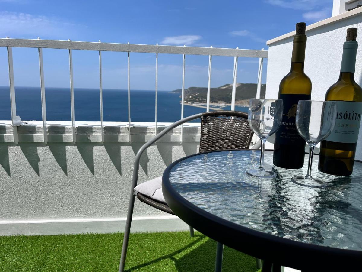 Axenic Retreat - Panoramic Ocean View, Sleeps 4, Ensuite Bathroom, New Redesign Sesimbra Bagian luar foto